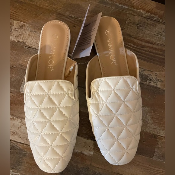 Quilted mules NEW - Picture 1 of 3